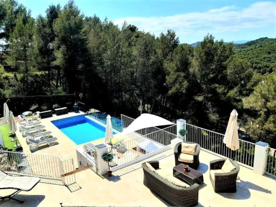 Villa Mur - Espectacular Villa Cerca De Sitges Y Bcn Olivella Εξωτερικό φωτογραφία